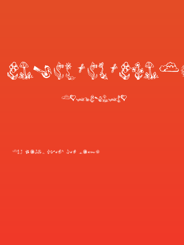 GardenDingbats Poster