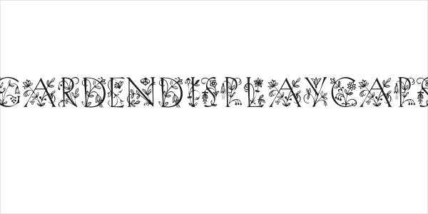 GardenDisplayCaps Logo