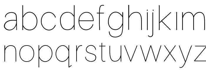 GardenPartySans Font LOWERCASE
