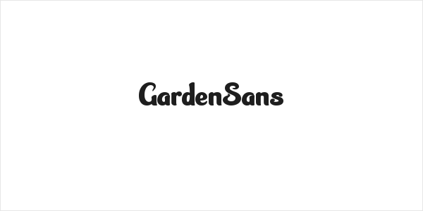 GardenSans Logo
