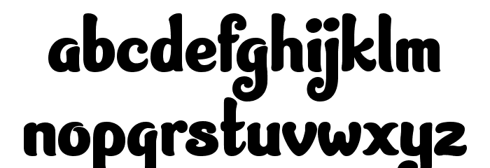 GardenSans Font LOWERCASE