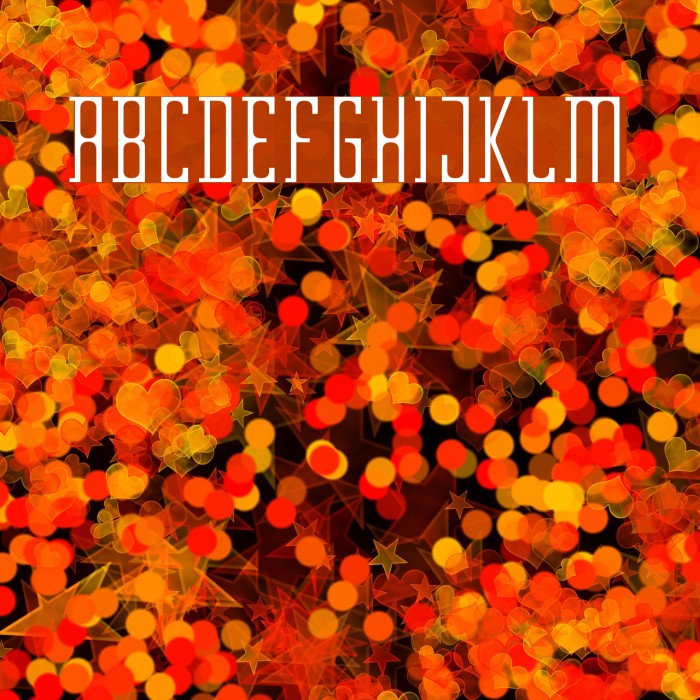 Garden Font examples