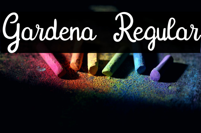 Gardena  Regular Example 2