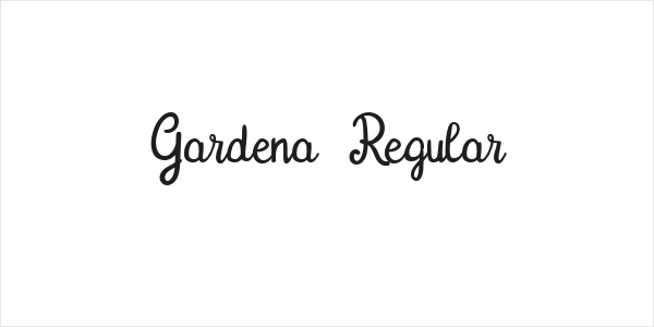 Gardena  Regular Logo