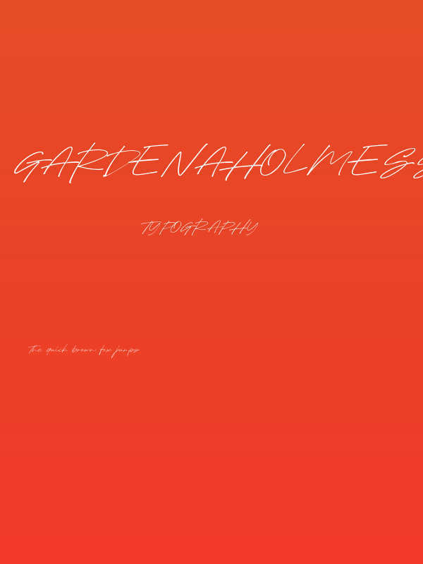GardenaHolmesScriptDEMO Poster