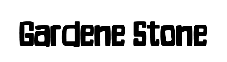 Gardene Stone Font