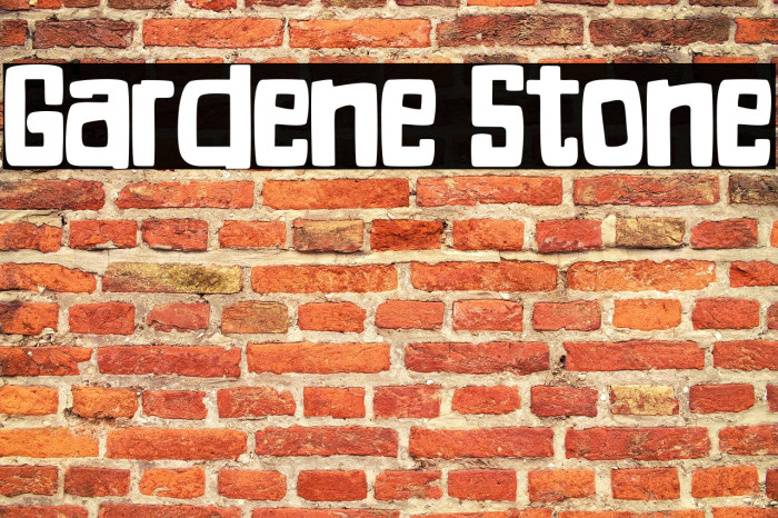 Gardene Stone Example 1