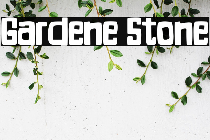 Gardene Stone Example 2