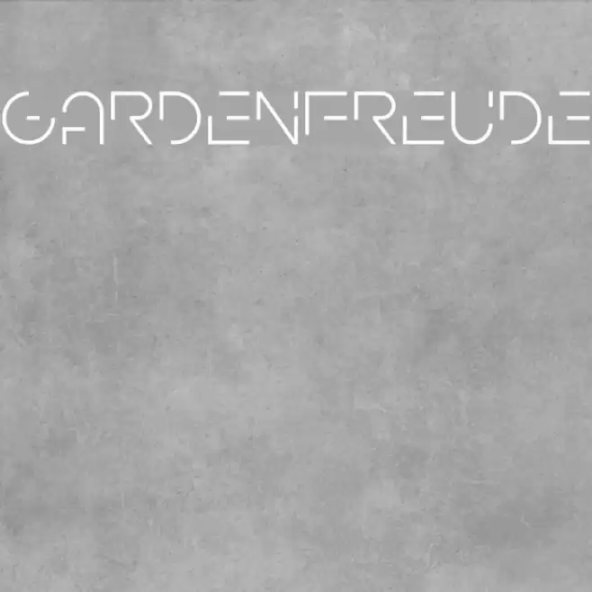 Gardenfreude Font examples
