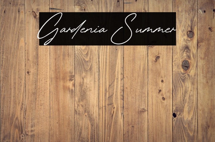 Gardenia Summer Example 2