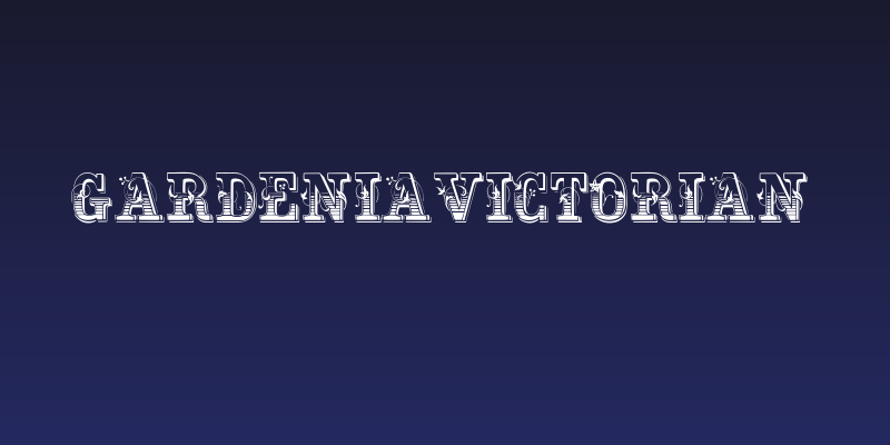 GardeniaVictorian Social Header