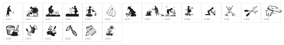 Gardening With Sue Character Map