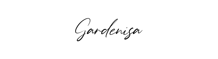 Gardenisa  免费字体下载