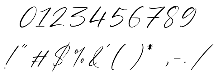 Gardenisa Font OTHER CHARS