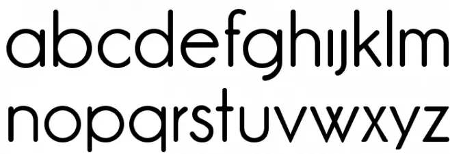 GardensC 字体 小写