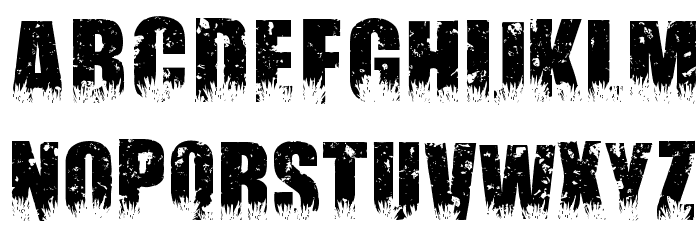 Gardiendherbev2 Regular Font LOWERCASE