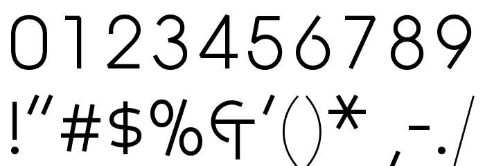 Gardiner Font OTHER CHARS
