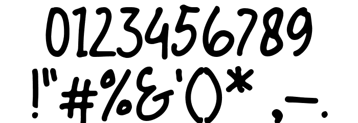 Gareh Regular Font OTHER CHARS