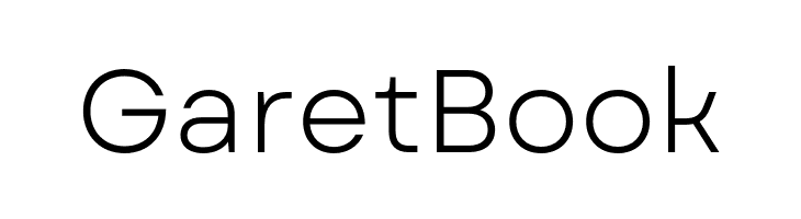 Garet Book  Frei Schriftart Herunterladen