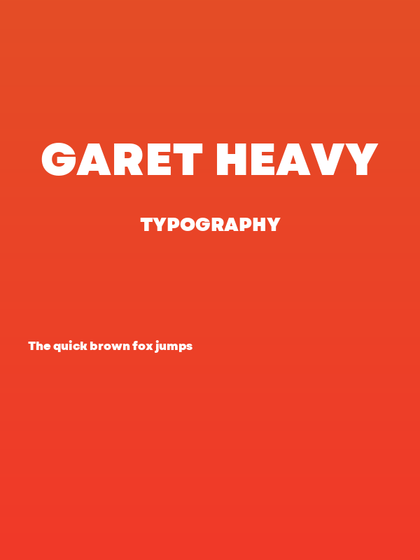 Garet Heavy Poster