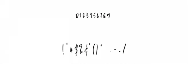 GarethBayu-Regular 字体 其它煤焦