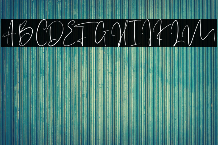 GarethBayu-Regular Example 1