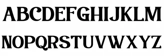 Garetha Personal Use Font Litere mari