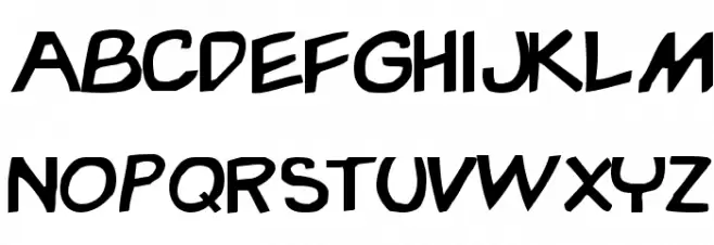 Garfield By ISIS Font Litere mari