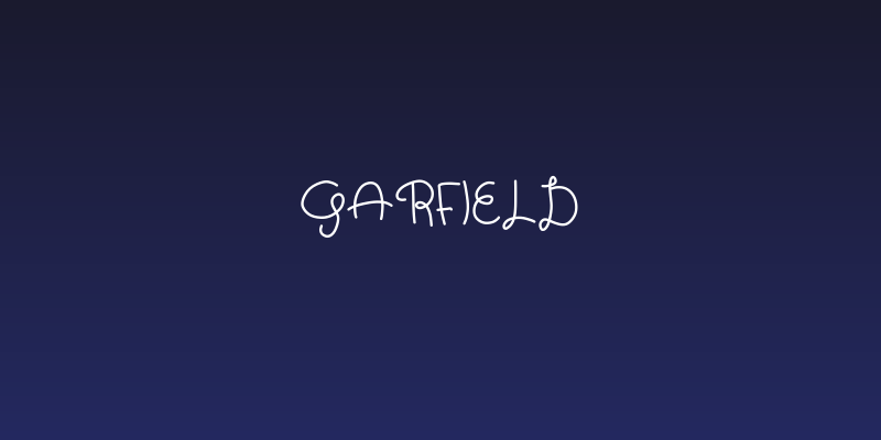 Garfield Social Header