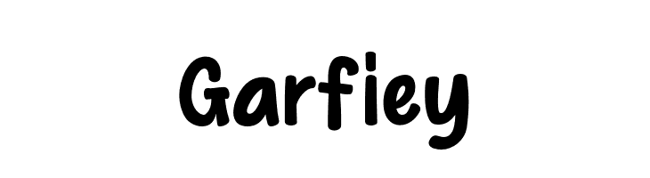 Garfiey फ़ॉन्ट
