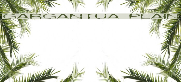Gargantua Plain Font examples