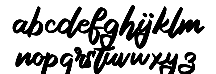 GargillaFREE Font LOWERCASE