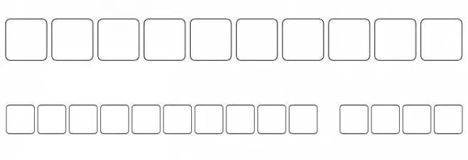 Gargish Italic Font OTHER CHARS