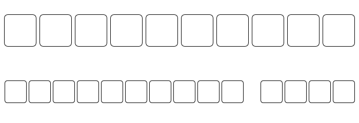 Gargish Font OTHER CHARS