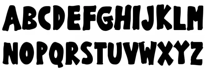 GargleCdRg-Bold Schriftart Groß