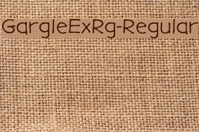 GargleExRg-Regular Example 3