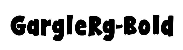 GargleRg-Bold  baixar fontes gratis
