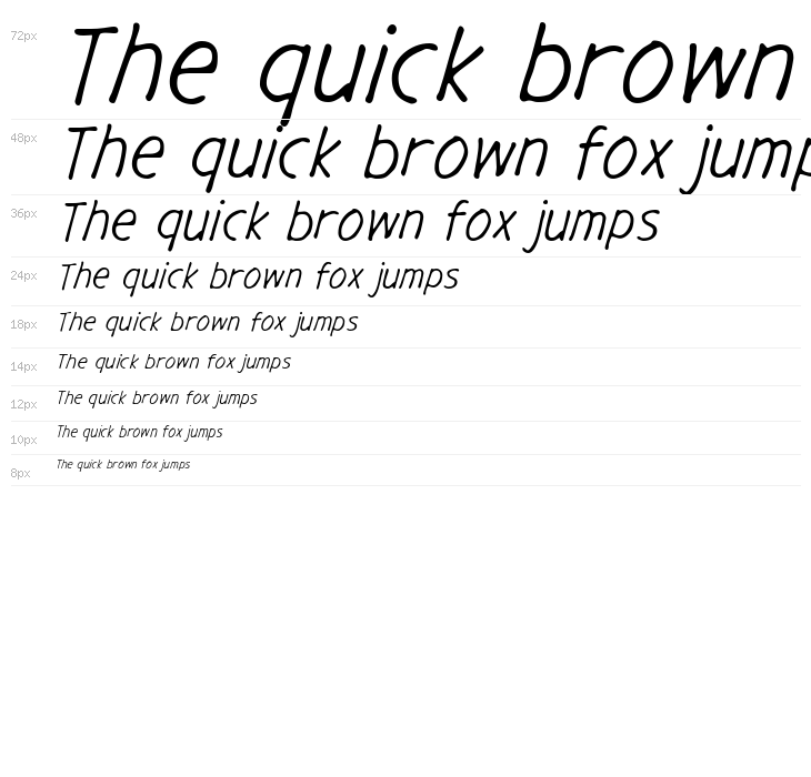 GargleRg-Italic Waterfall