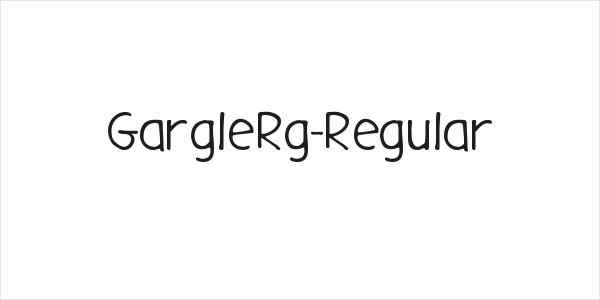 GargleRg-Regular Logo