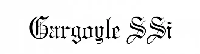 Gargoyle SSi  नि: शुल्क फ़ॉन्ट्स डाउनलोड