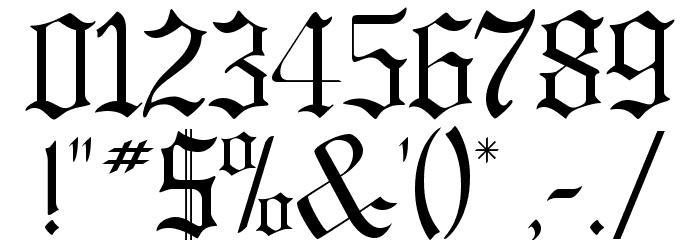 Gargoyle SSi Font - FFonts.net