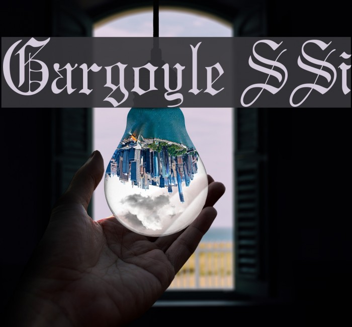 Gargoyle SSi Font examples