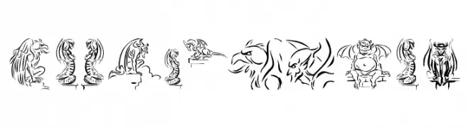 Gargoyle  Fuentes Gratis Descargar