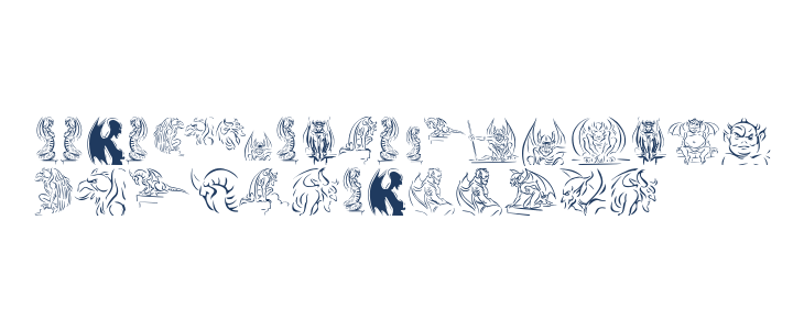 Gargoyle Lowercase