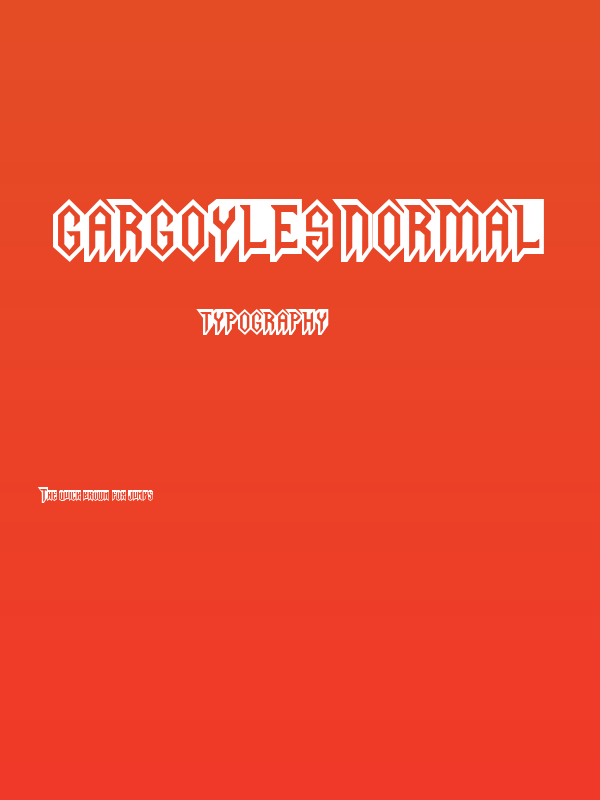 Gargoyles Normal Poster