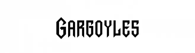 Gargoyles  Frei Schriftart Herunterladen