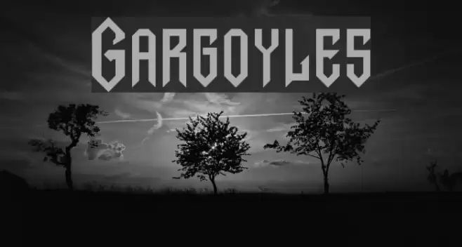 Gargoyles フォント examples
