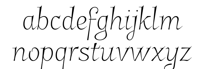Garineldo Font LOWERCASE