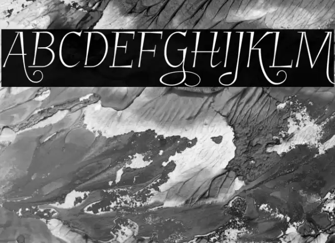 GarineldoNo01 Font examples