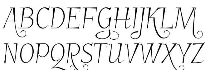 GarineldoNo01 Font UPPERCASE